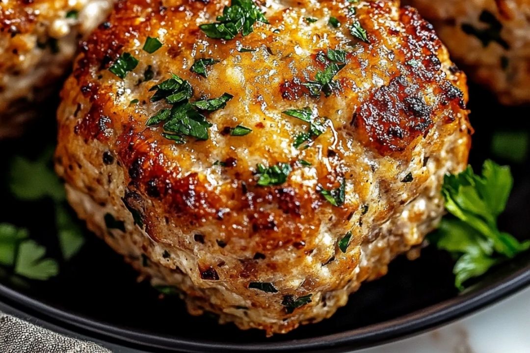 Garlic Parmesan Meatloaves |