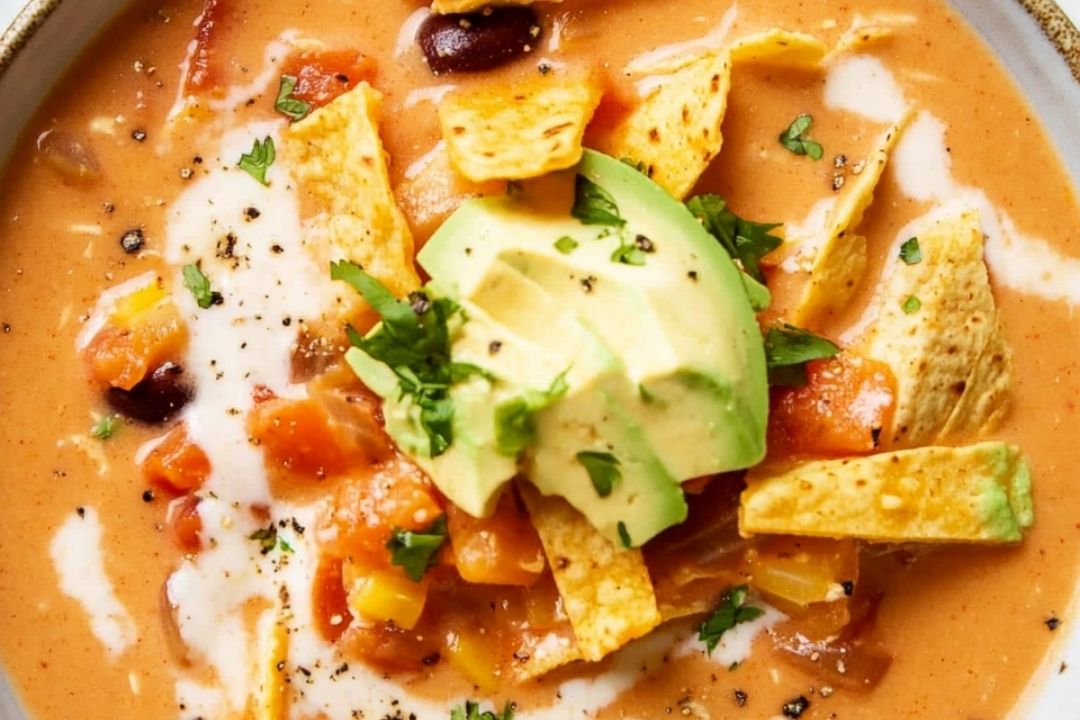 Creamy Chicken Tortilla Soup |