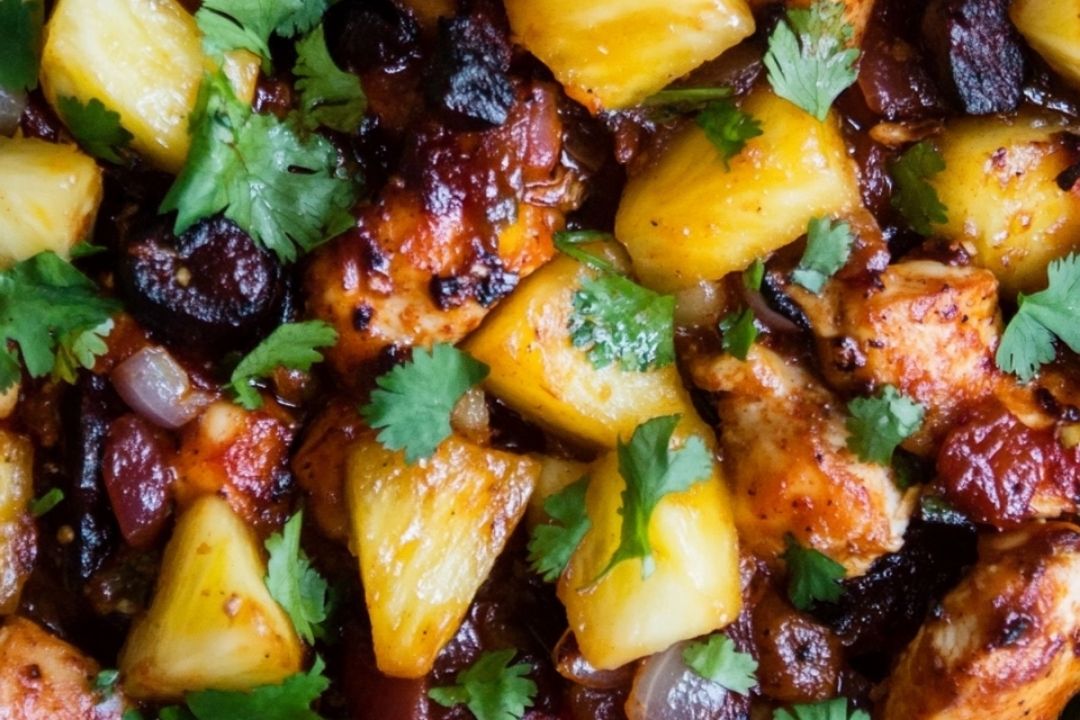Sheet Pan Chicken, Chipotle & Pineapple Tacos A Sweet and Spicy Dinner