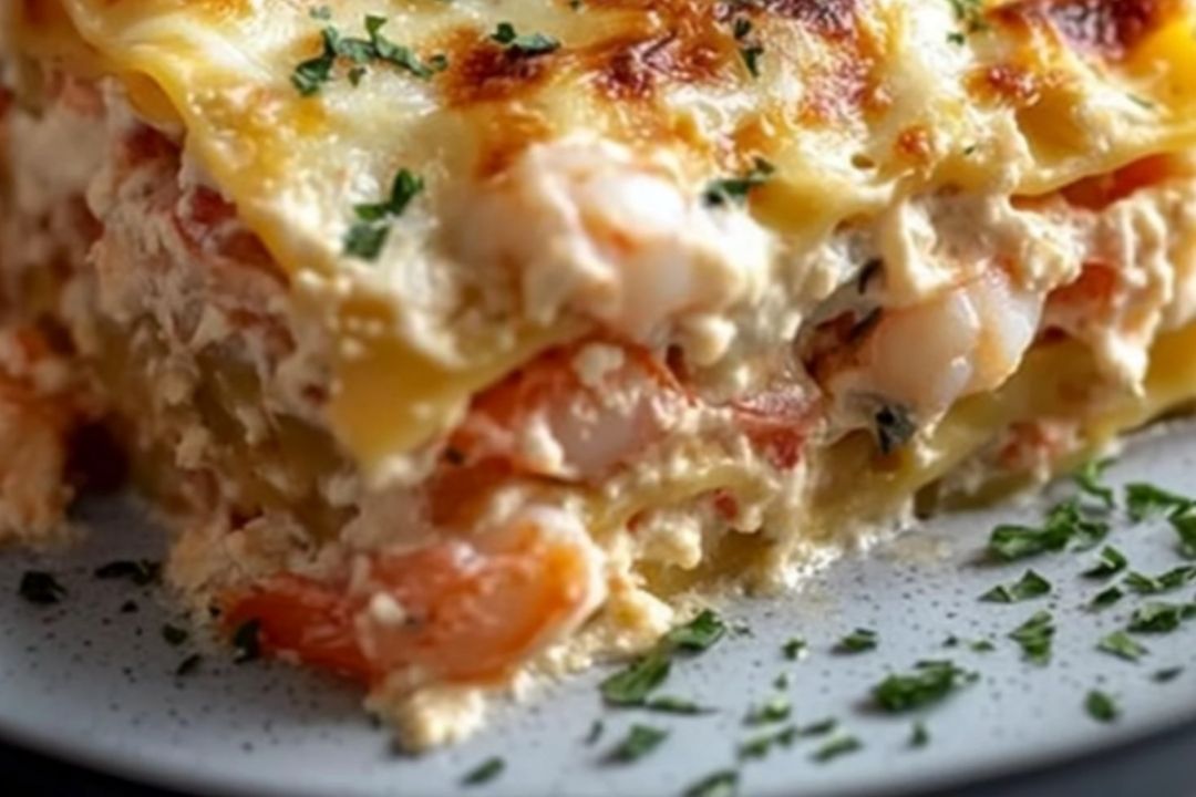 Ultimate Seafood Lasagna with Lobster and Shrimp