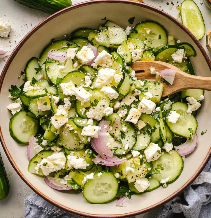Cucumber Feta Salad