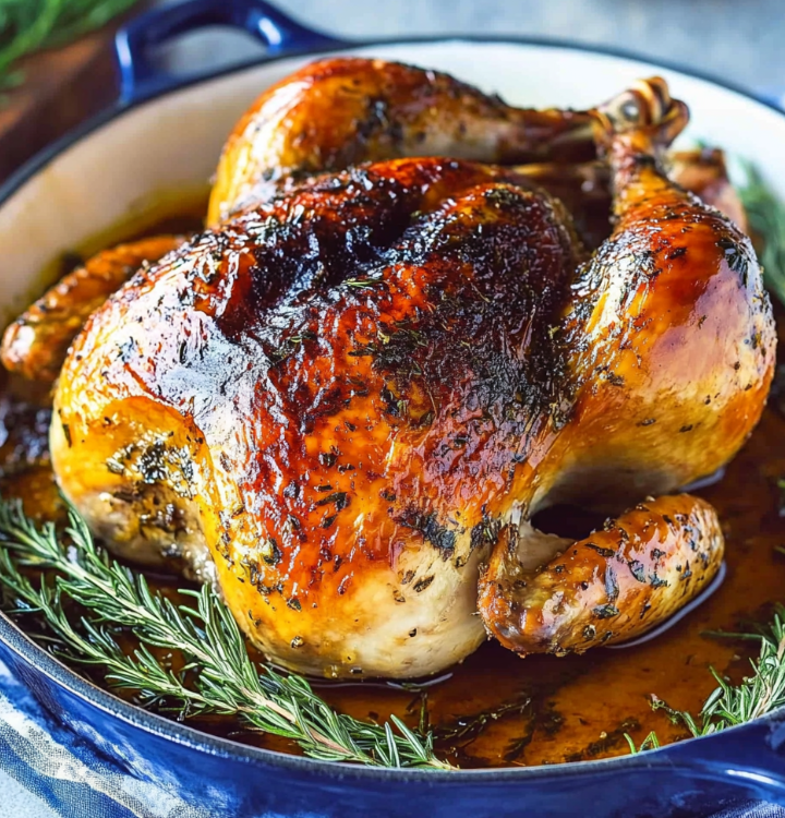 Roasted Chicken with Garlic and Herbs