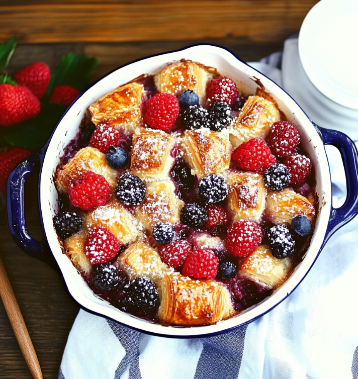 Berry Croissant Bake