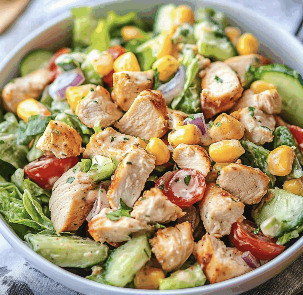 Healthy Ranch Chicken Salad