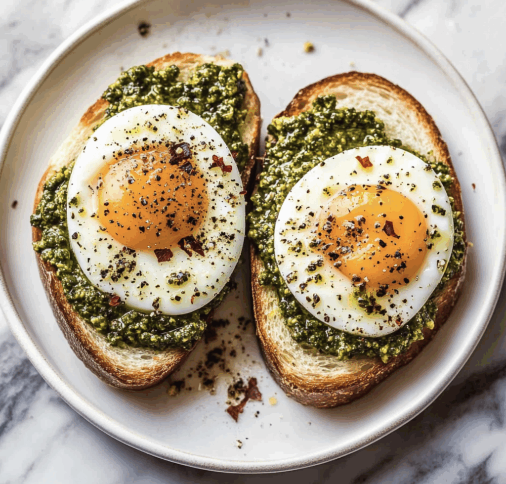 Pesto Eggs Recipe