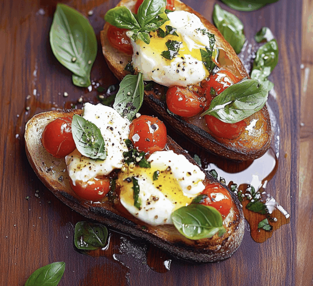 Burrata Bruschetta