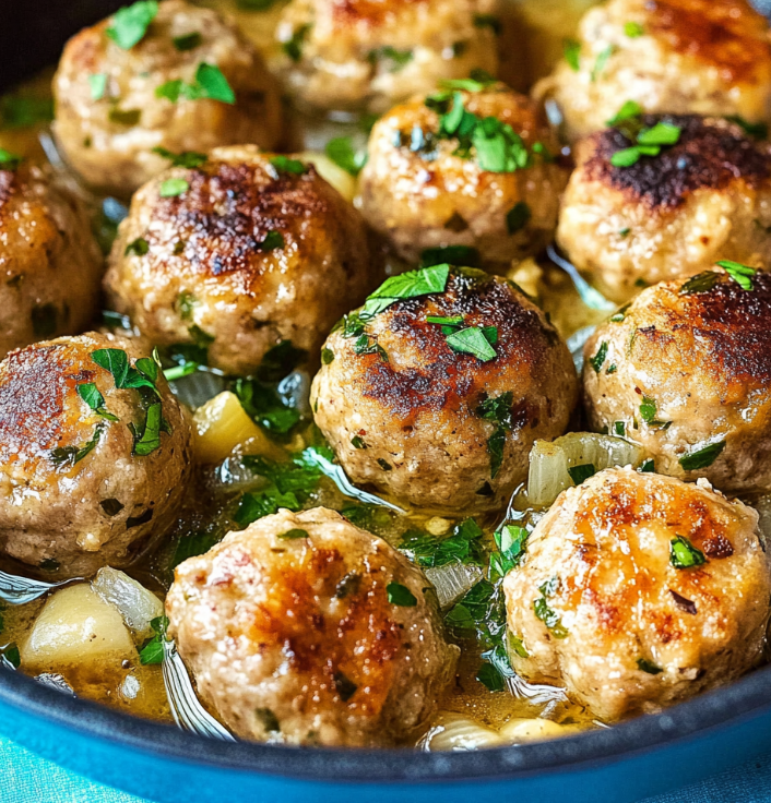 Chicken Piccata Meatballs Recipe