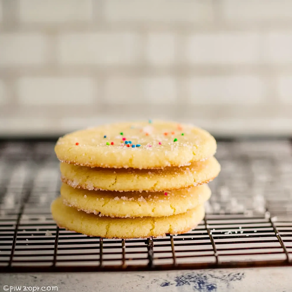 3 Ingredient Sugar Cookie Recipe