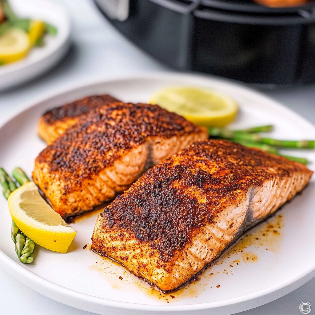 Air Fryer Cajun Salmon