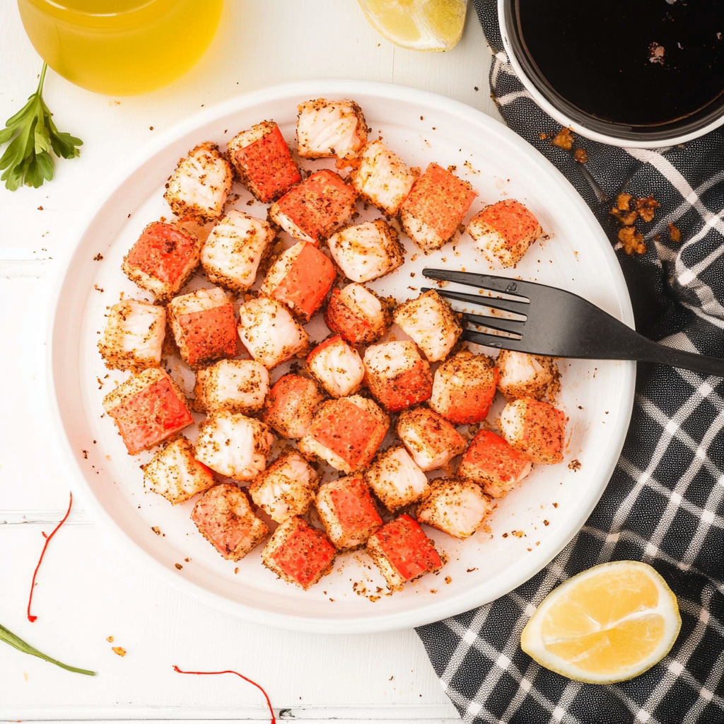Air Fryer Crab Bites