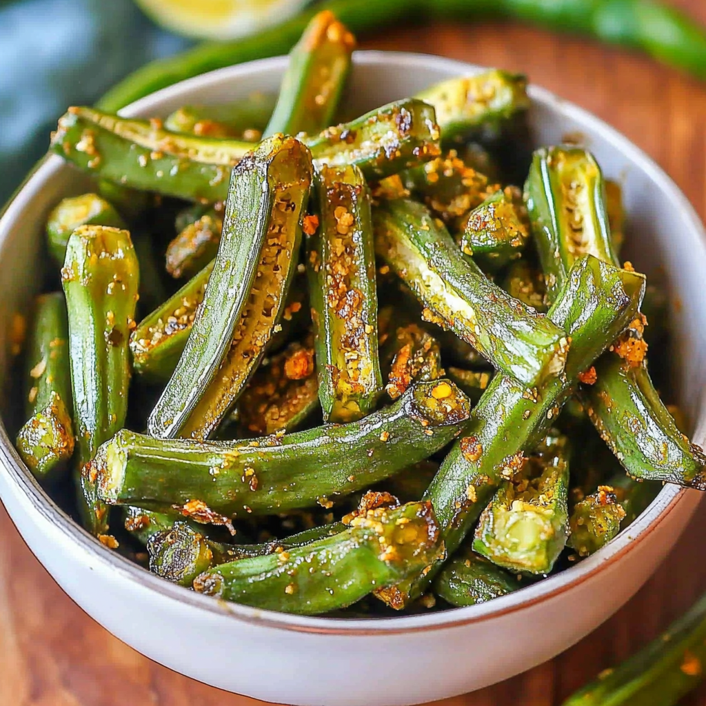 Air Fryer Okra