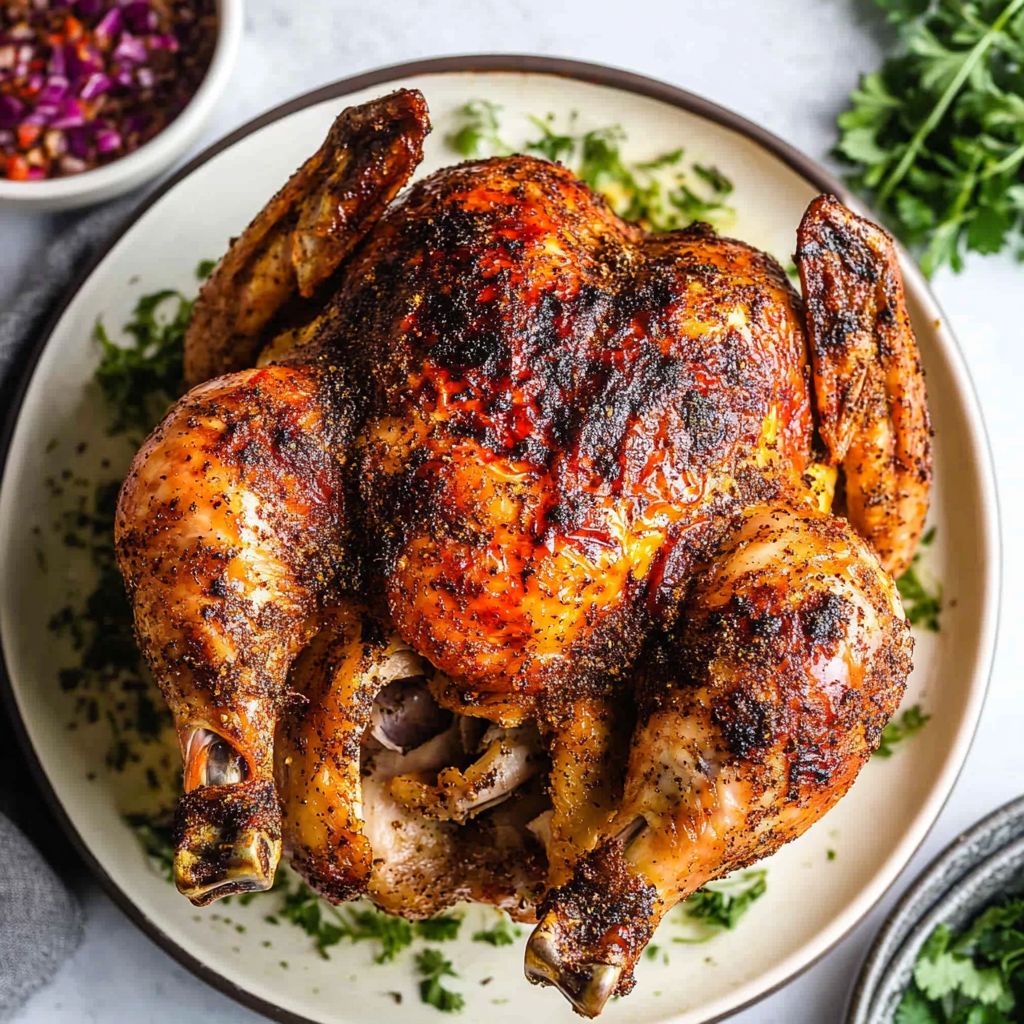 Air Fryer Whole Chicken