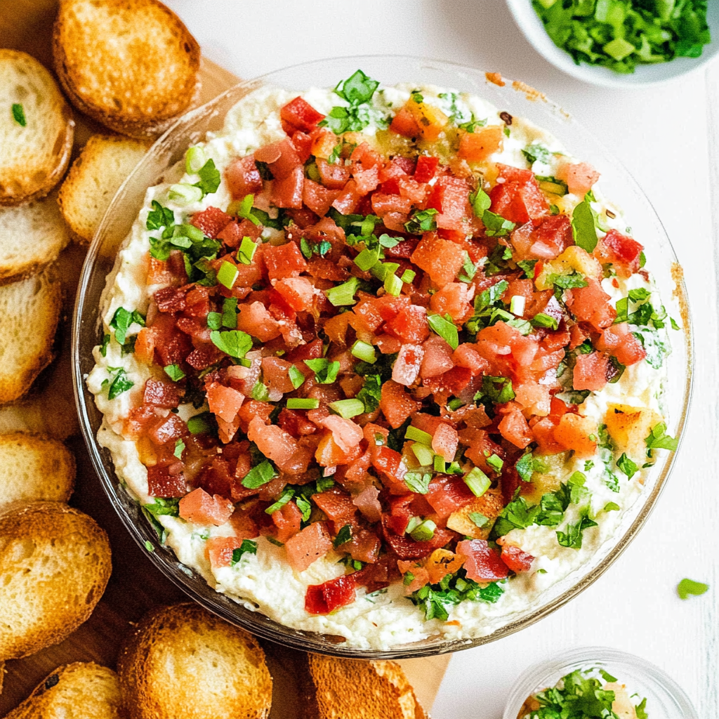 BLT Dip with Crostini