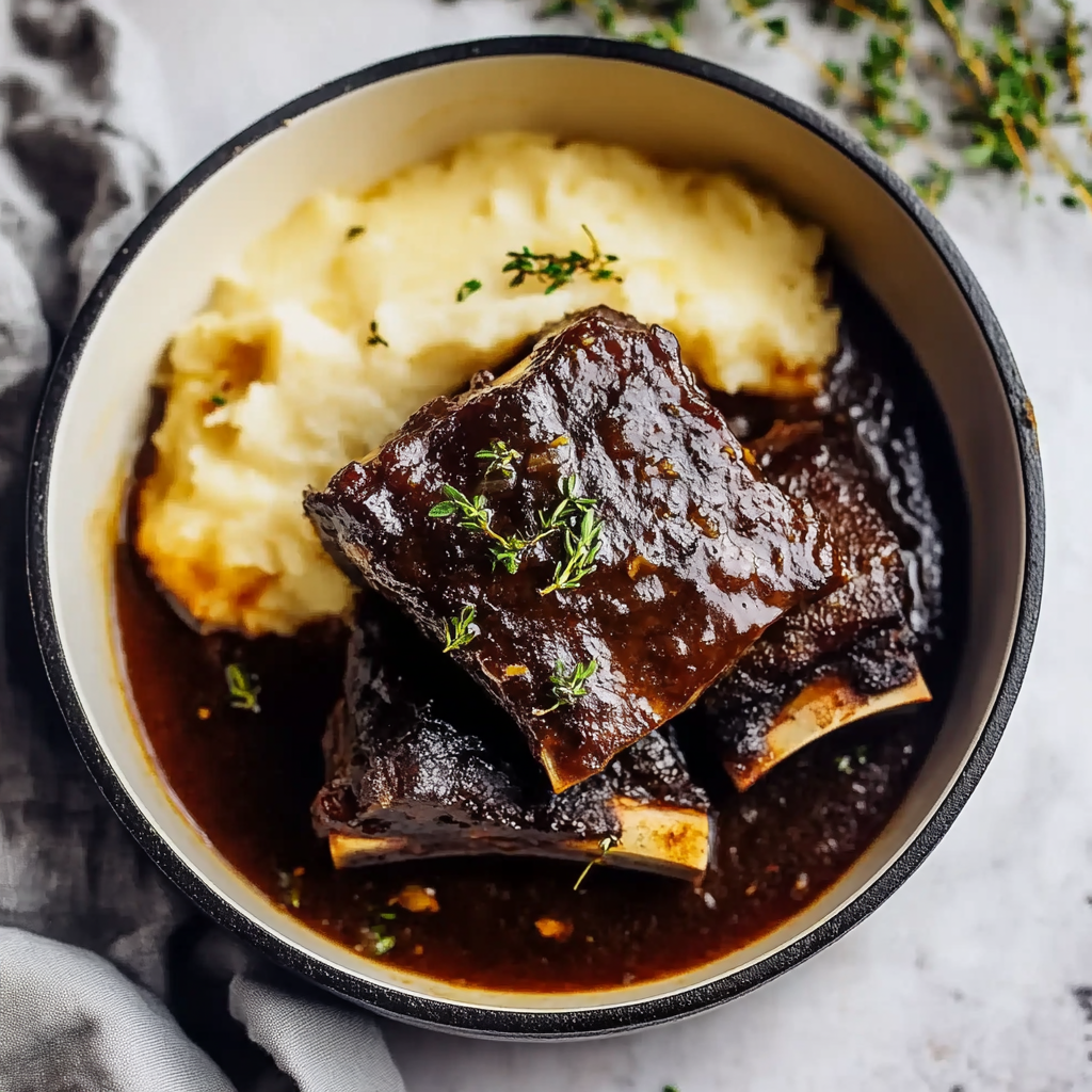 Beef Short Ribs in Dutch Oven
