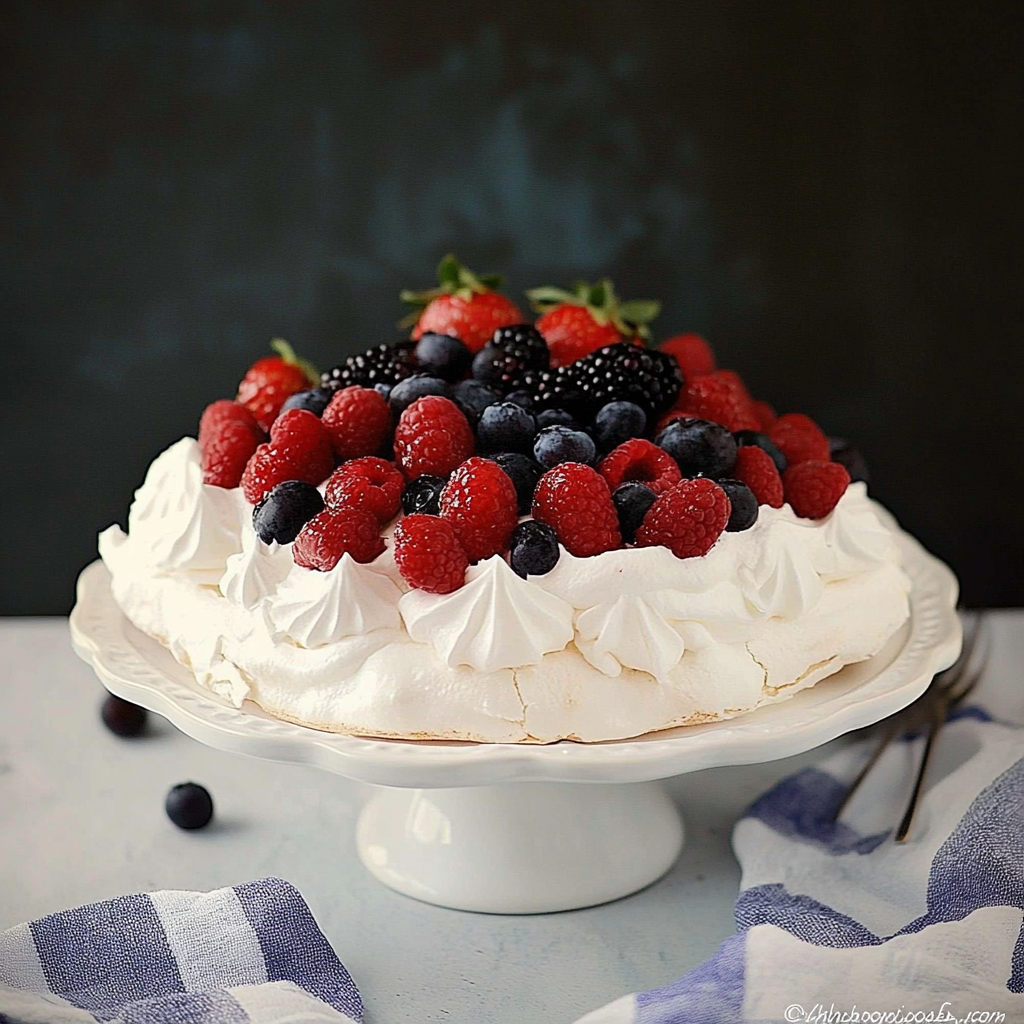 Berry Pavlova