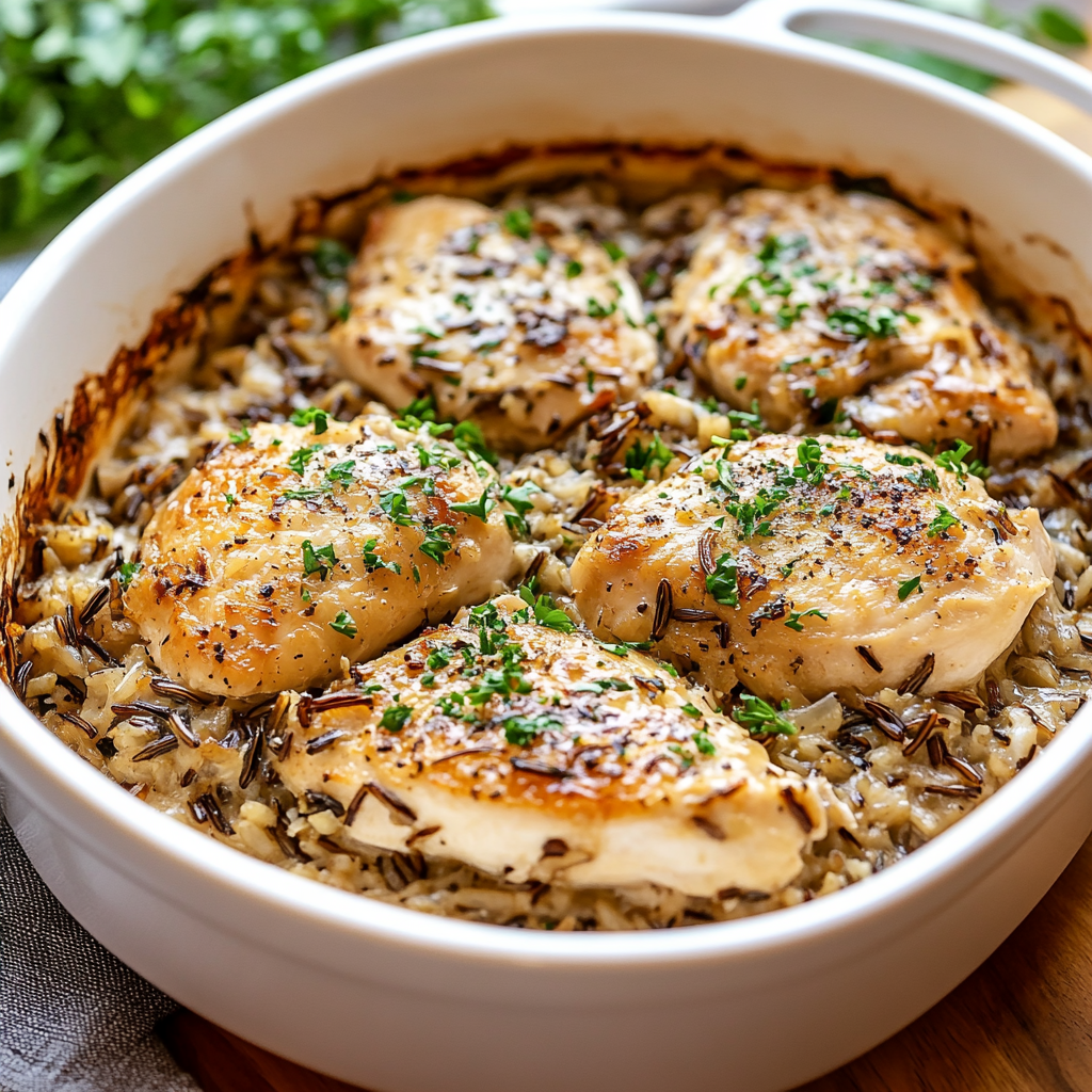 Best Chicken and Wild Rice Casserole