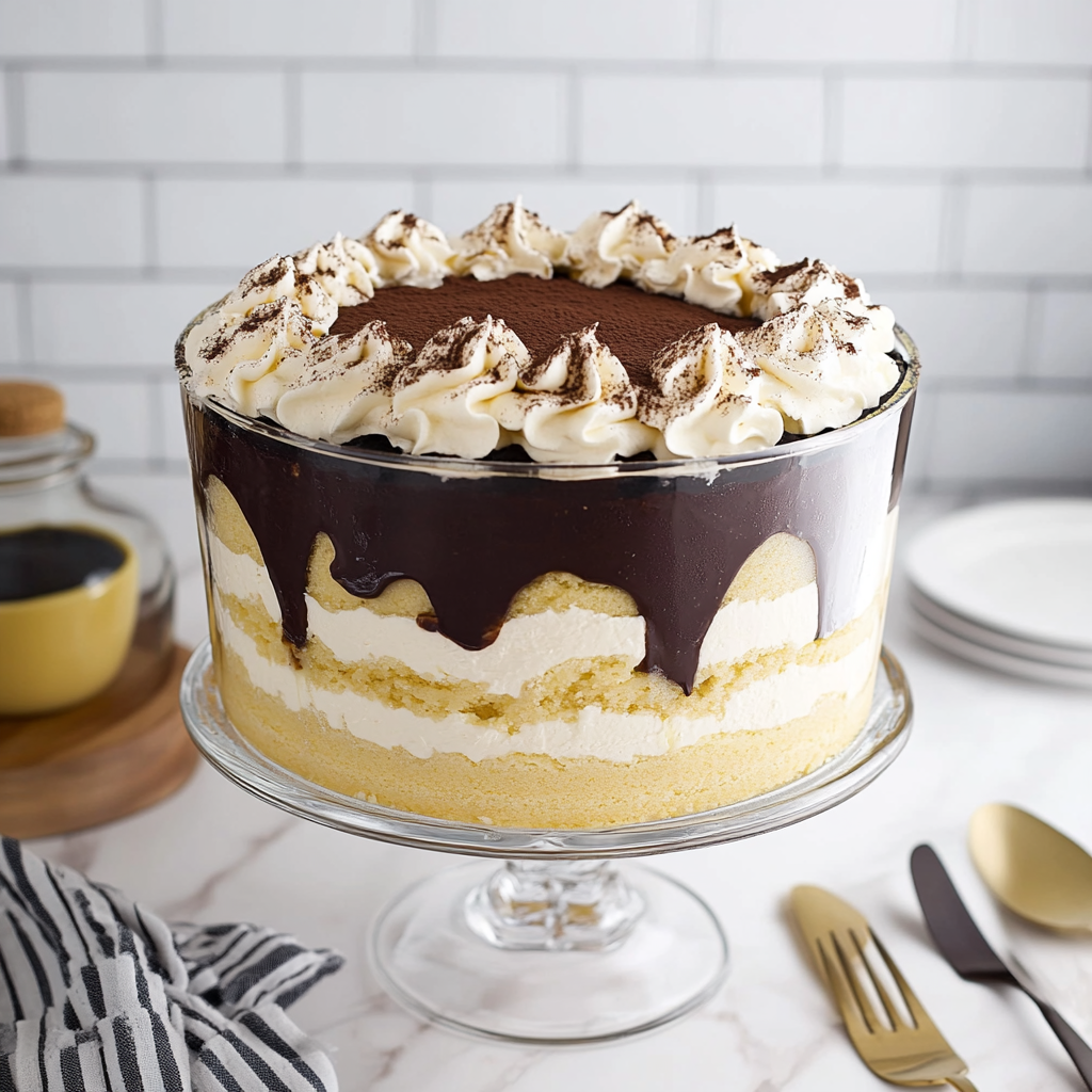 Boston Cream Pie Trifle