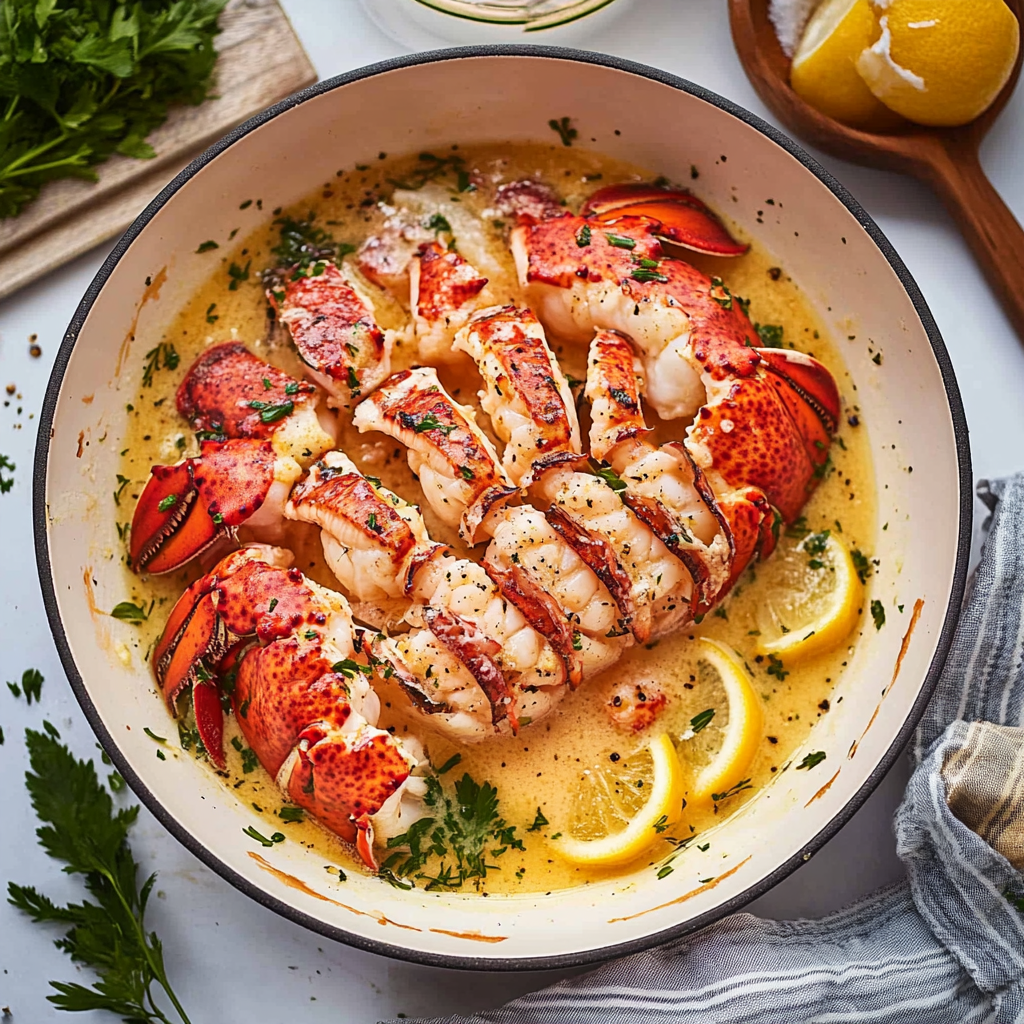 Butter Poached Lobster Tail