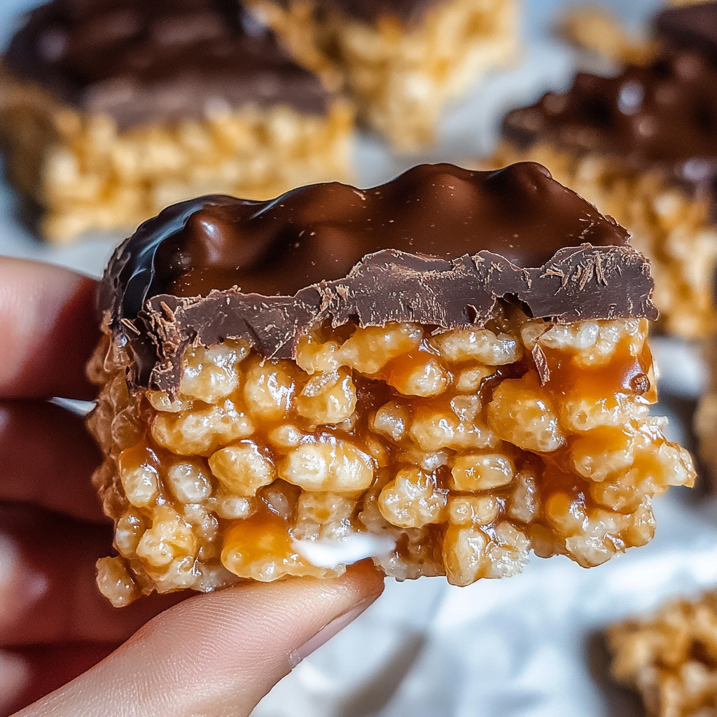 Caramel Chocolate Rice Krispies
