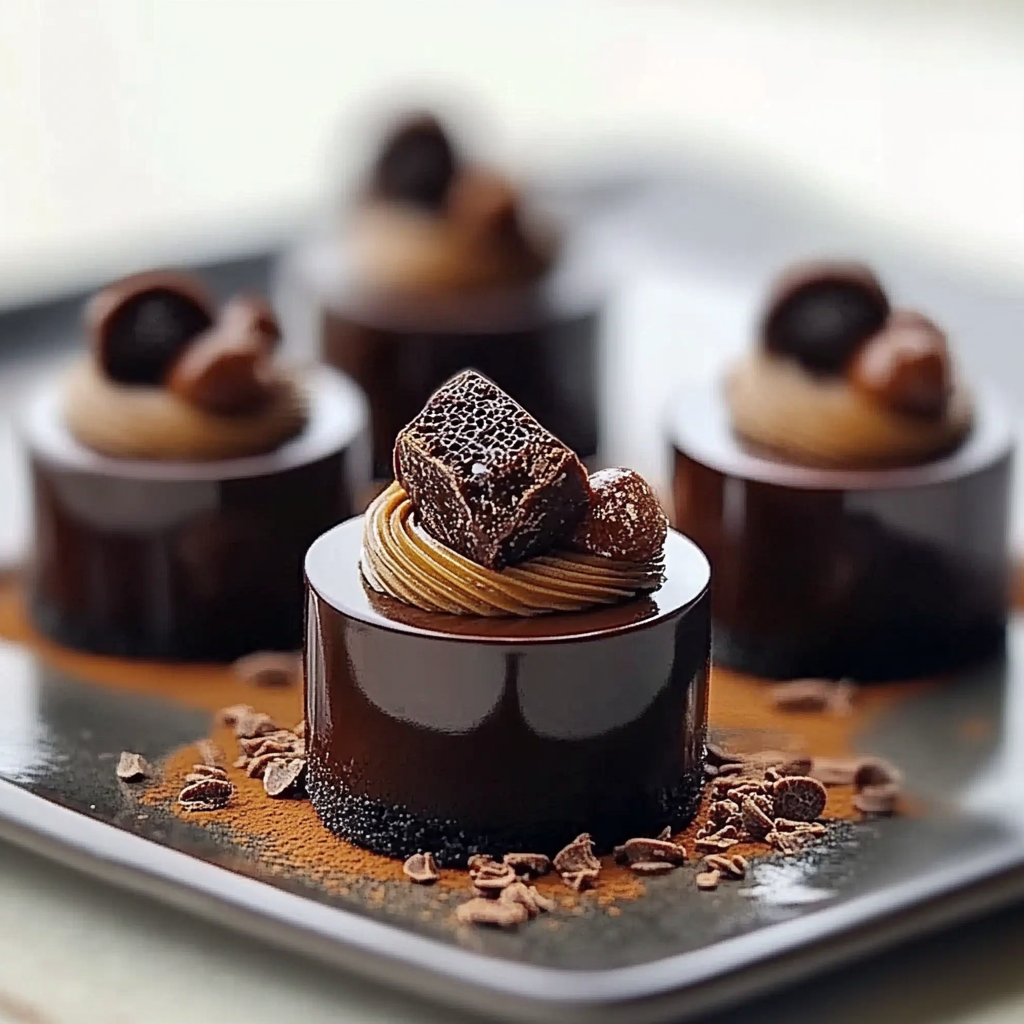 Chocolate Bonbons Mini-Cakes