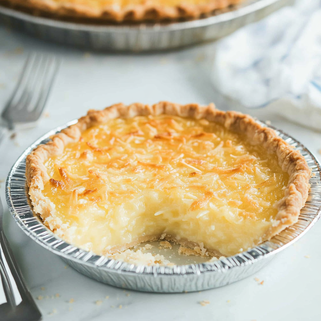 Coconut Custard Pie