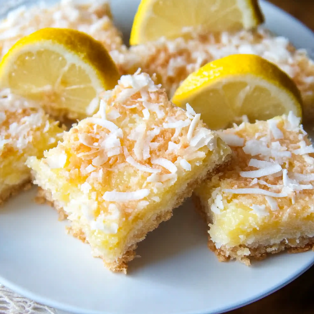 Coconut Lemon Bars