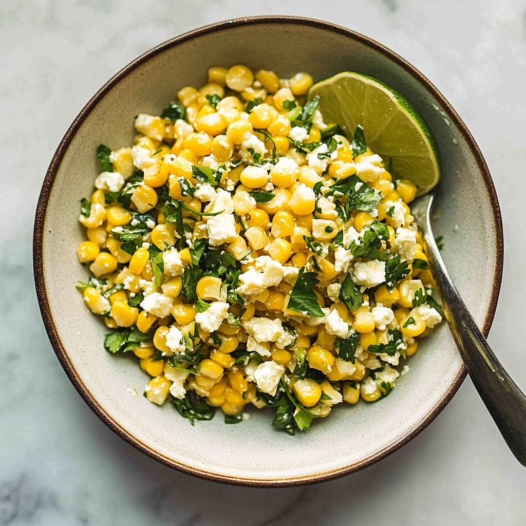Corn Feta Salad