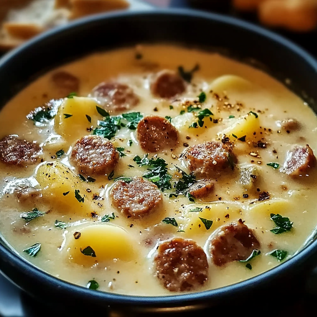 Creamy Sausage and Potato Soup