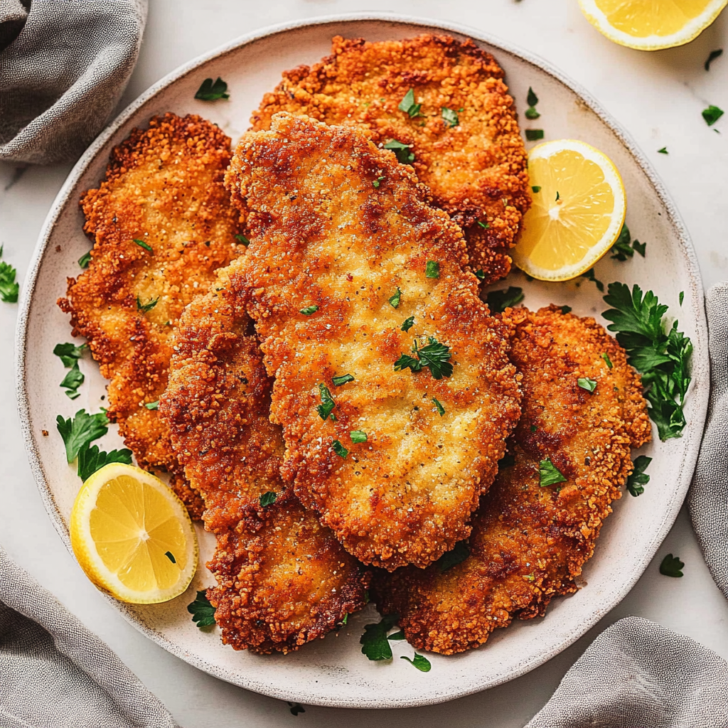 Crispy Chicken Cutlets