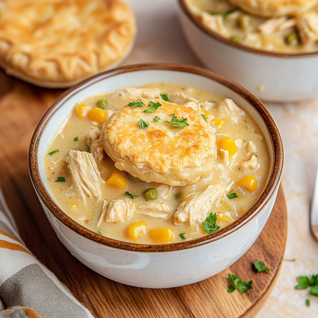 Crock Pot Chicken Pot Pie