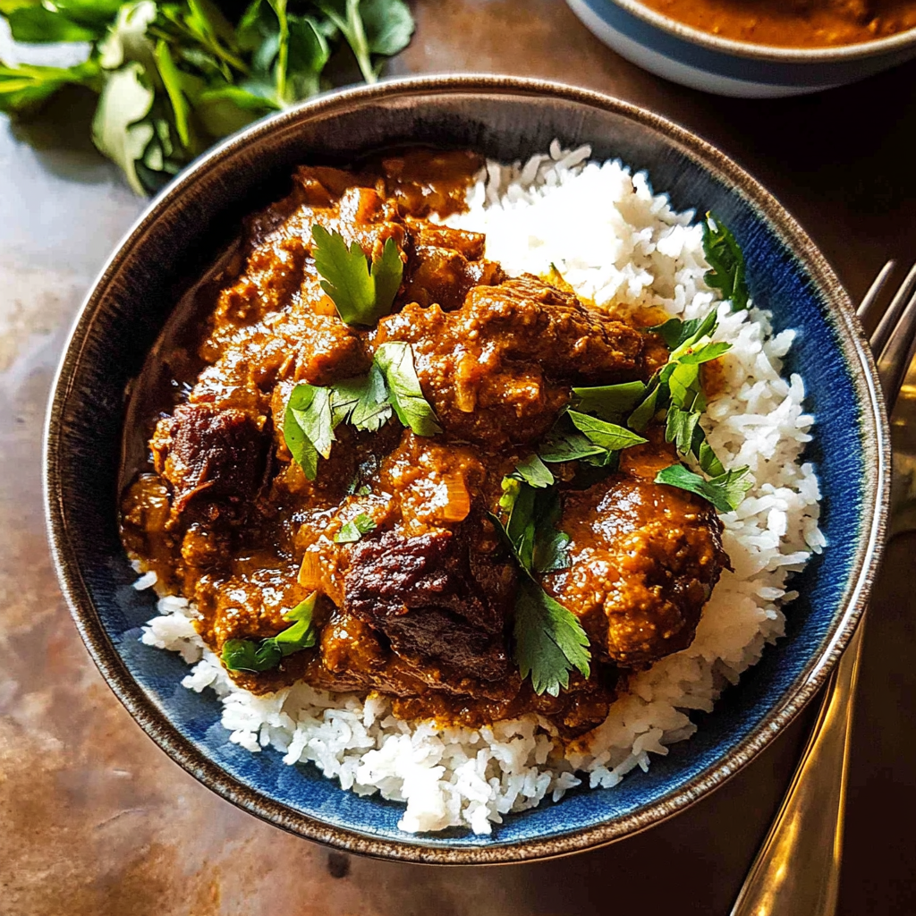 Crockpot Coconut Beef Curry