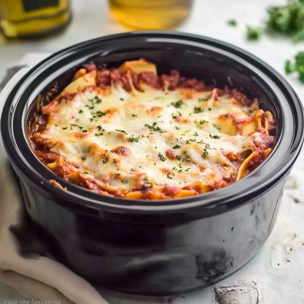 Crockpot Lasagna