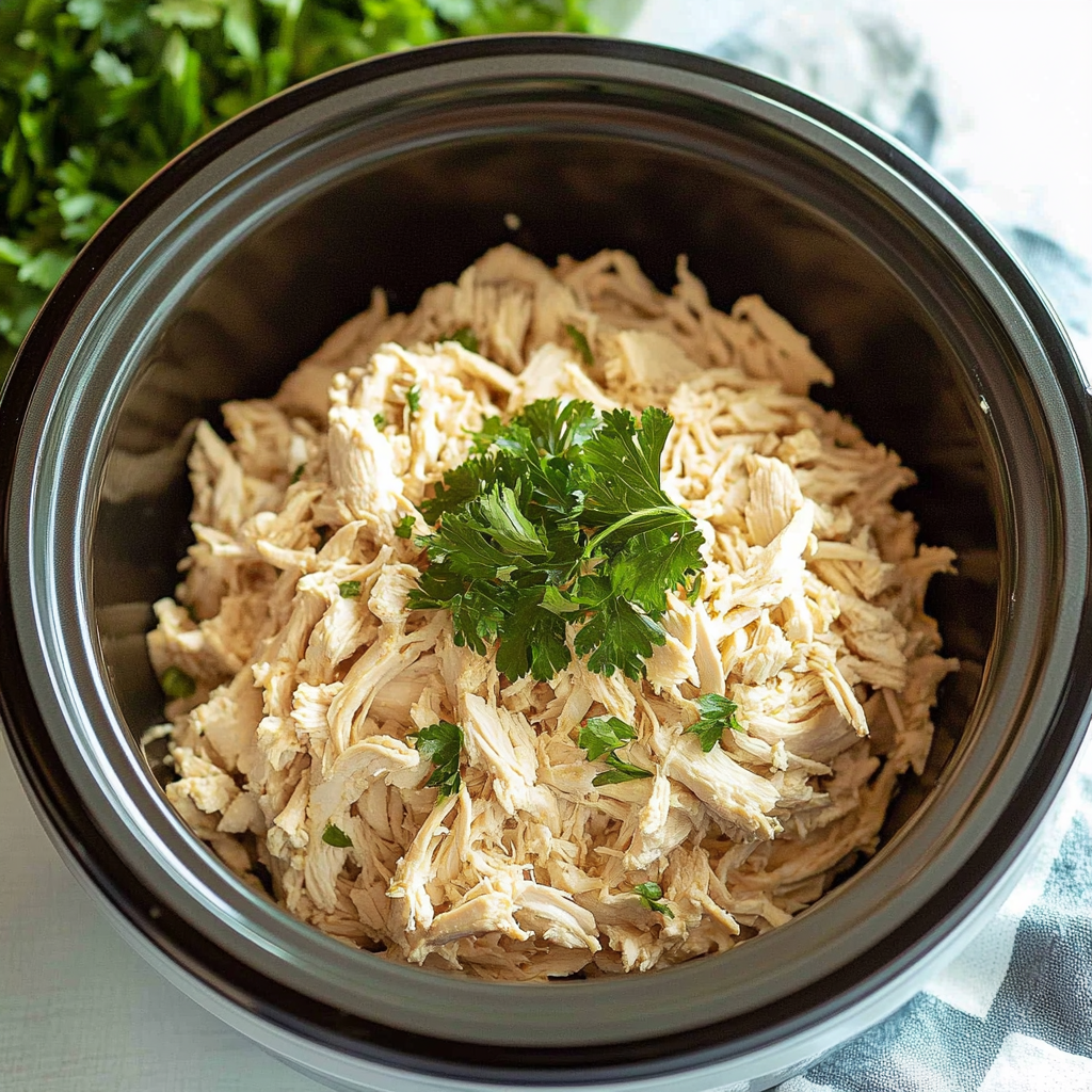 Crockpot Shredded Chicken