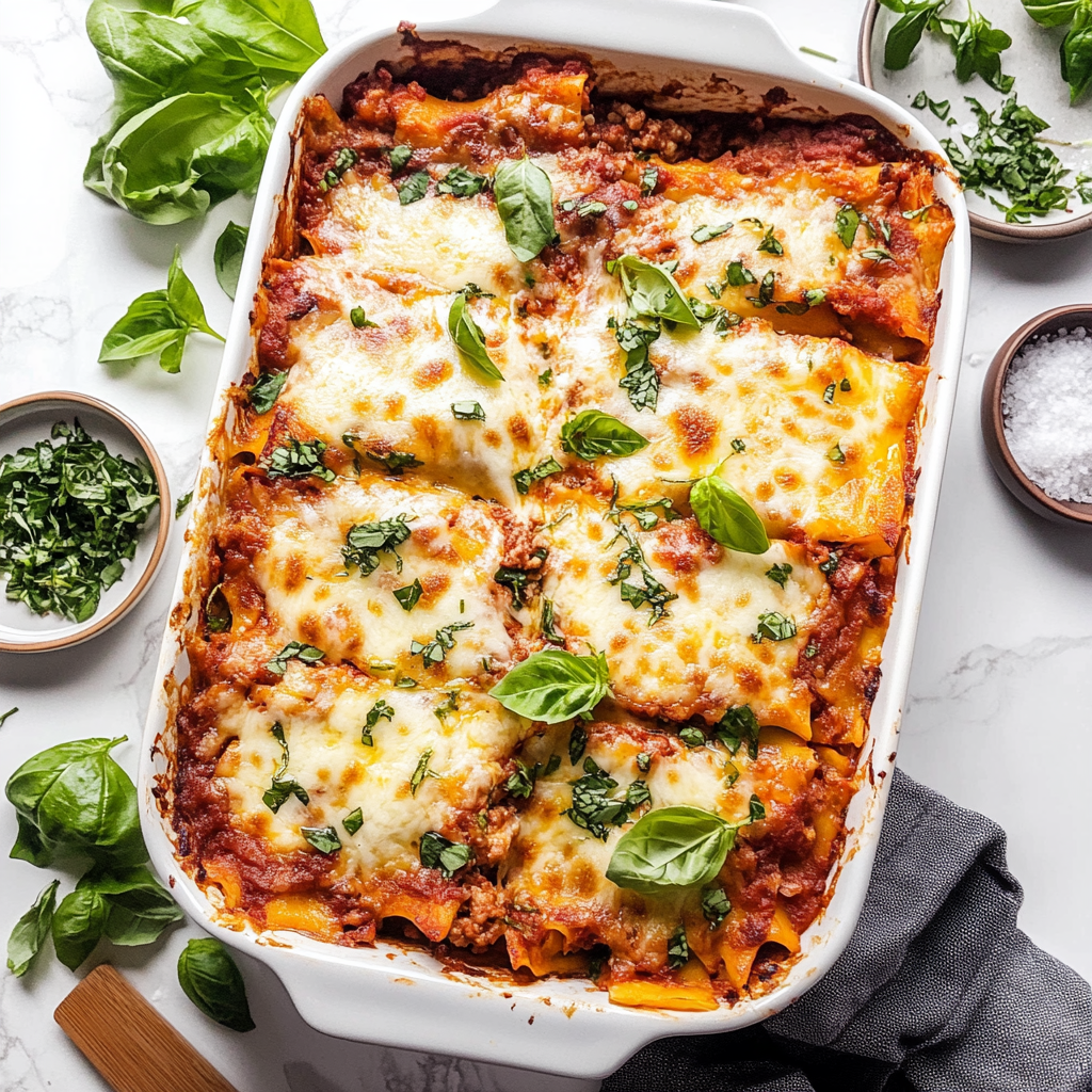 Easy Gluten Free Lasagna