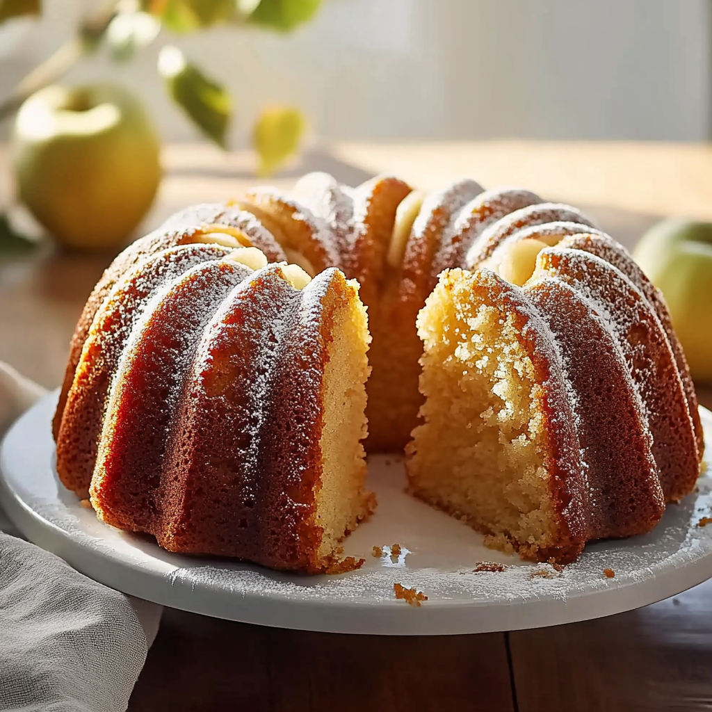 Fresh Apple Bundt Cake