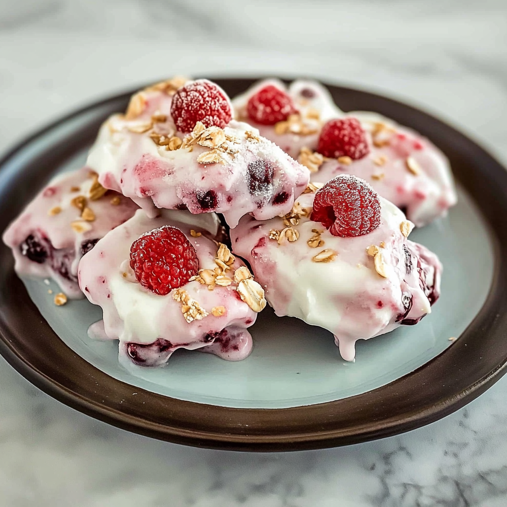 Frozen Berry Yogurt Bites