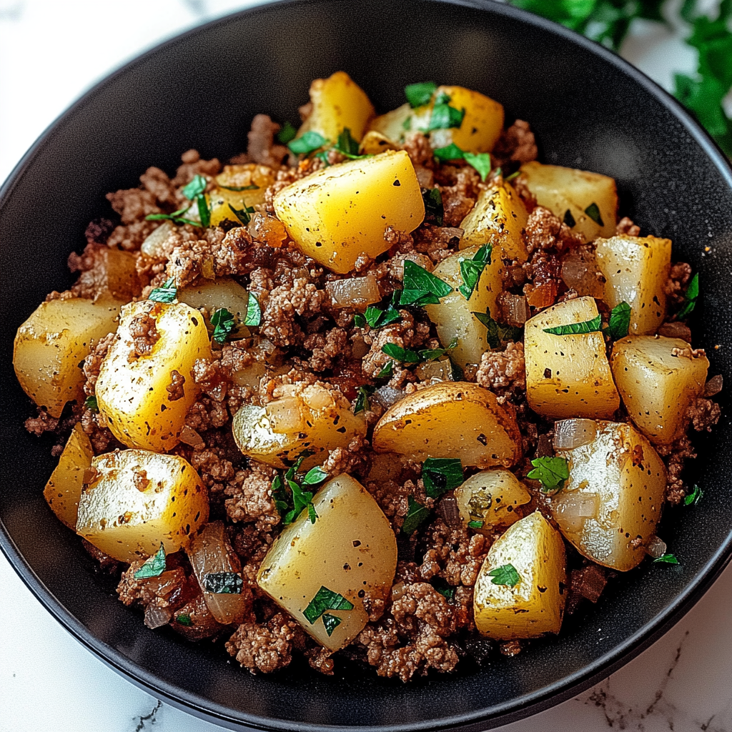 Ground Turkey with Potatoes