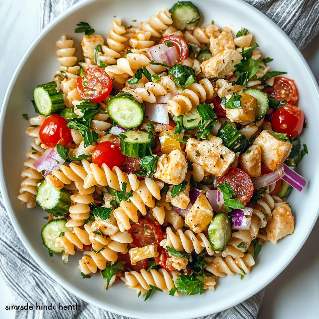 High-Protein Pasta Salad