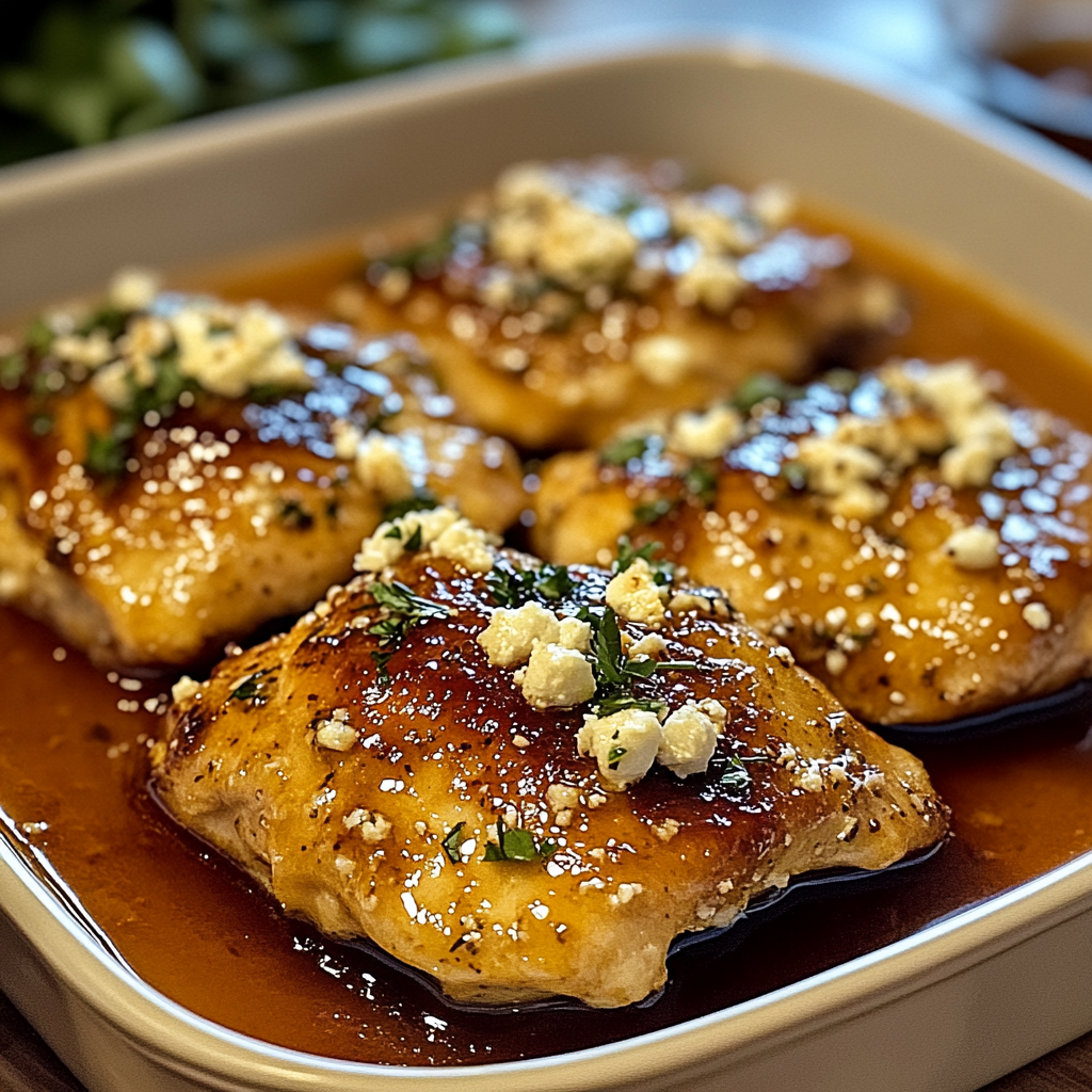 Hot Honey Feta Chicken