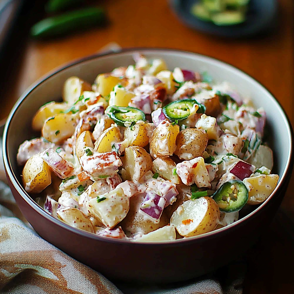 Jalapeño Popper Potato Salad