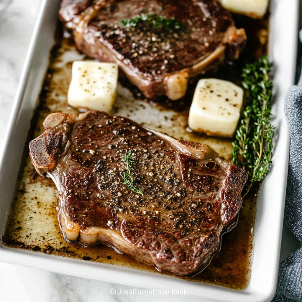 Juicy Steaks in the Oven