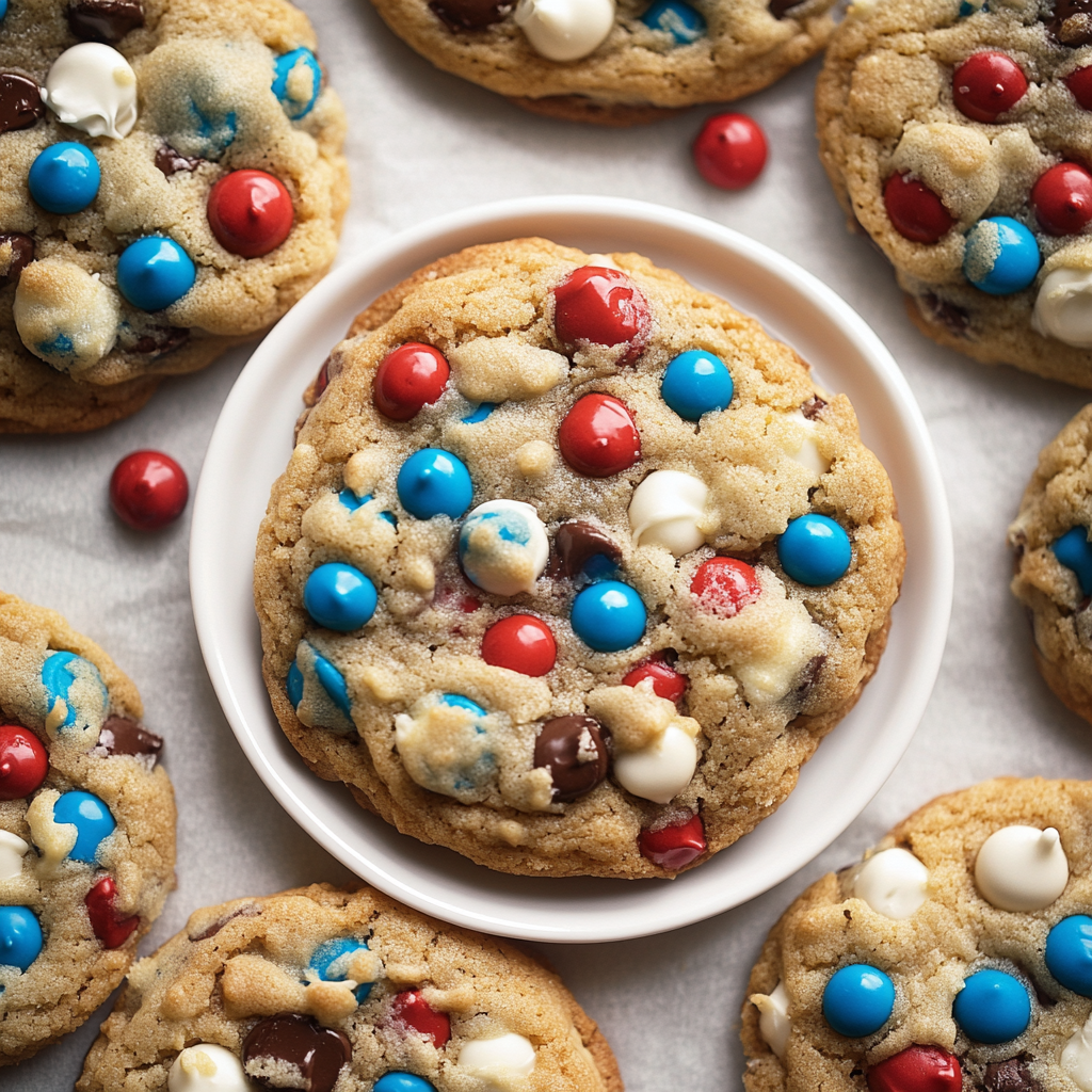 July Monster Cookies