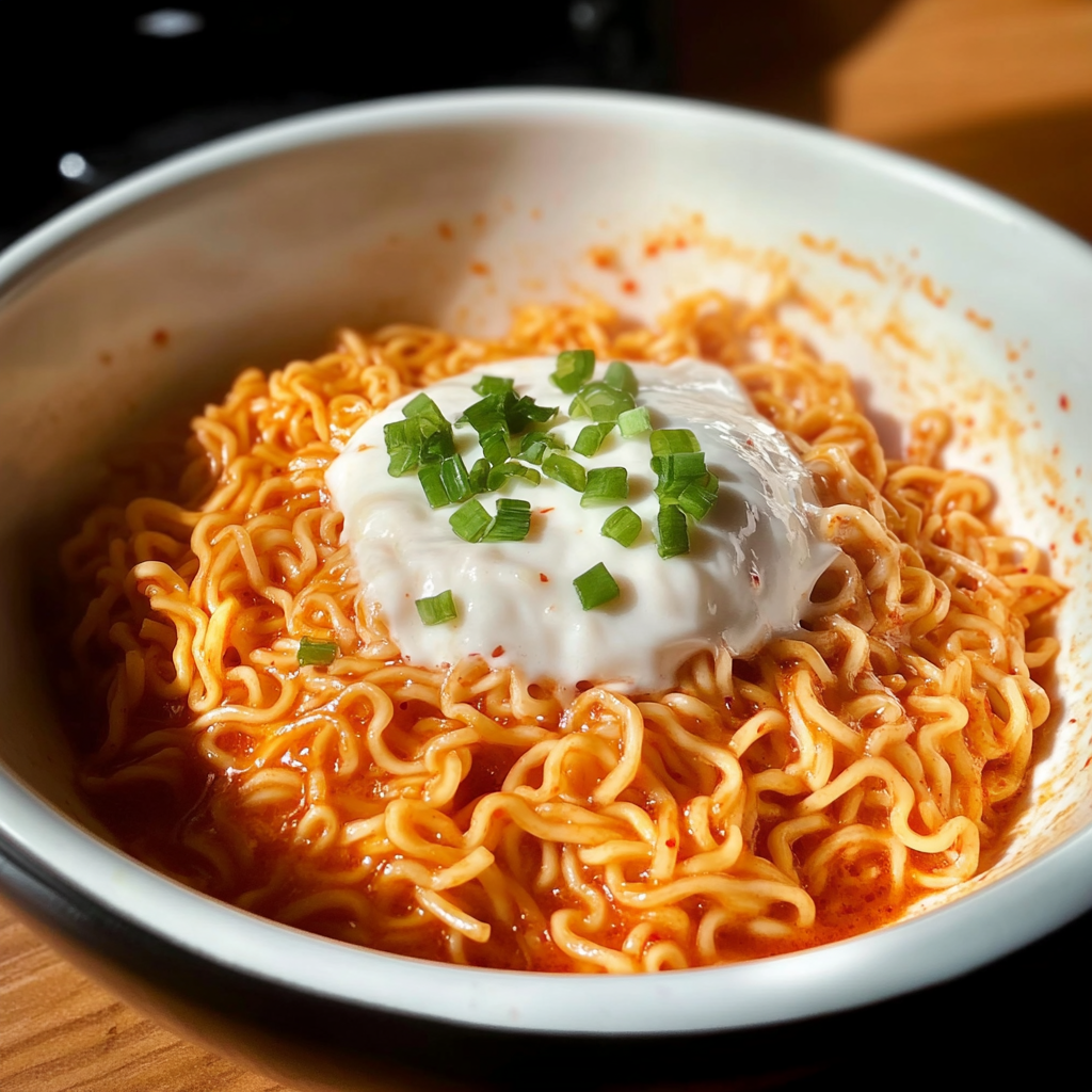 Korean Spicy Ramen Noodles