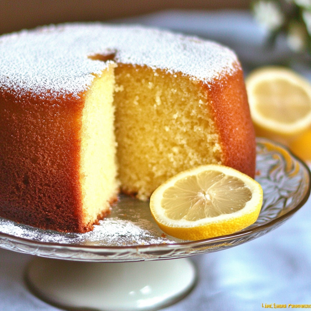 Lemon Lovers Pound Cake