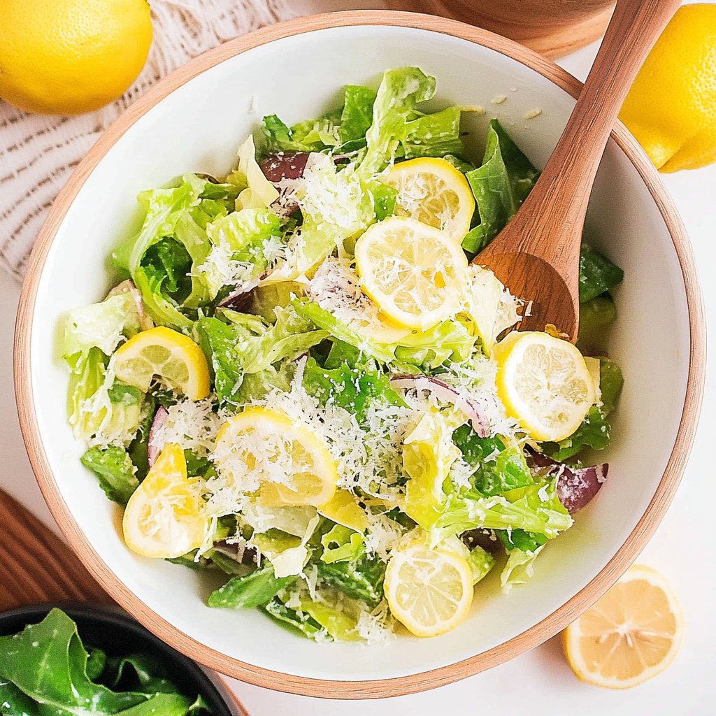 Lemon Parmesan Salad