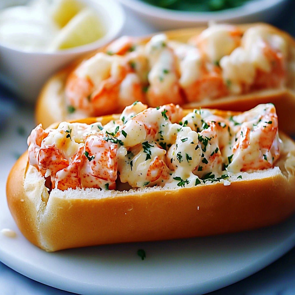 Lobster Rolls with Butter and Mayo