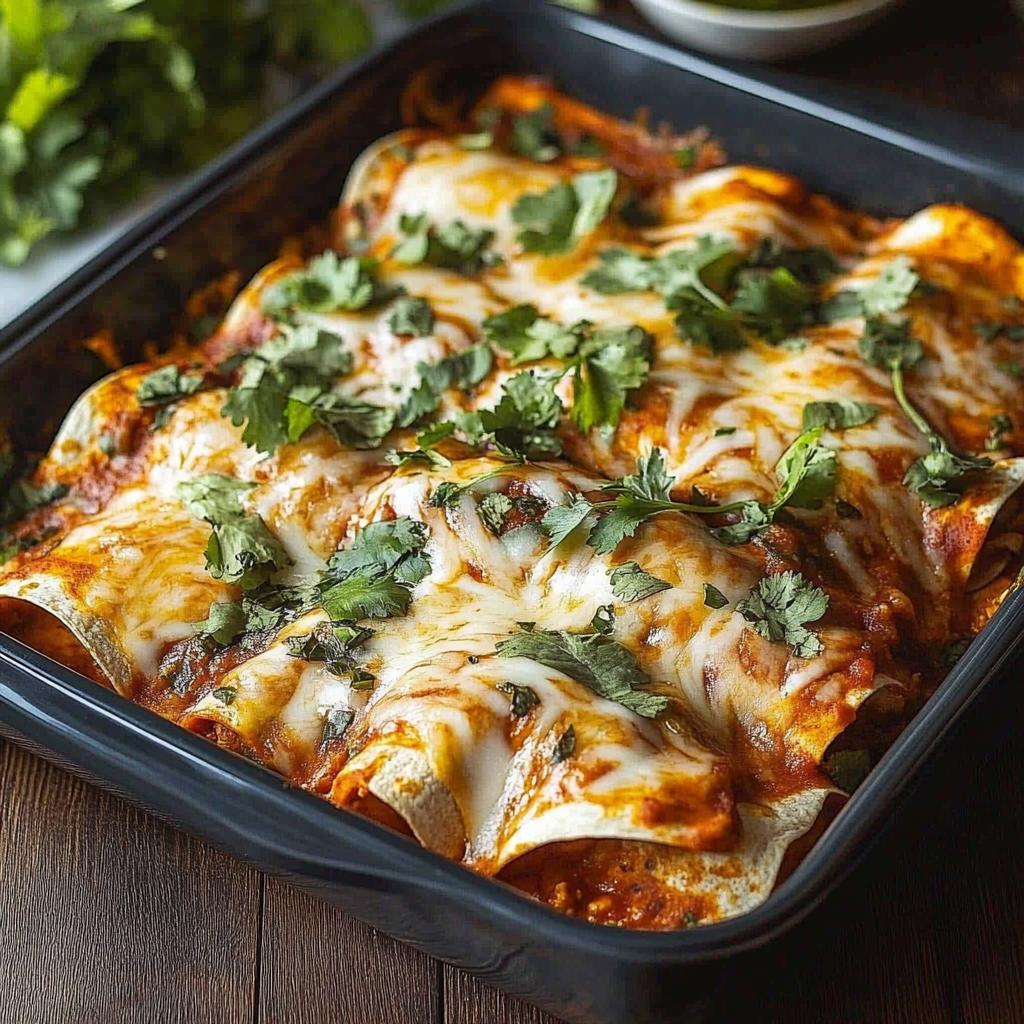 Low-Carb Chicken Enchiladas