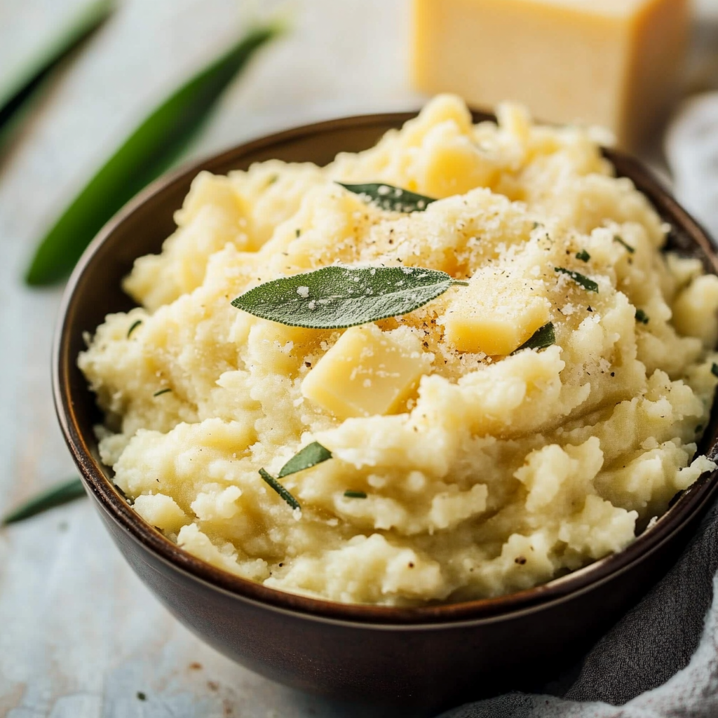 Mashed Potatoes with Cheese