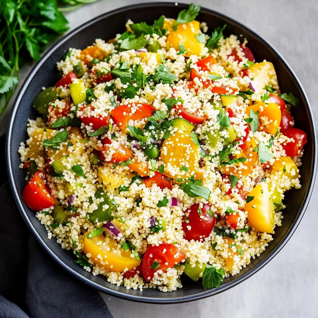 Mediterranean Couscous Salad