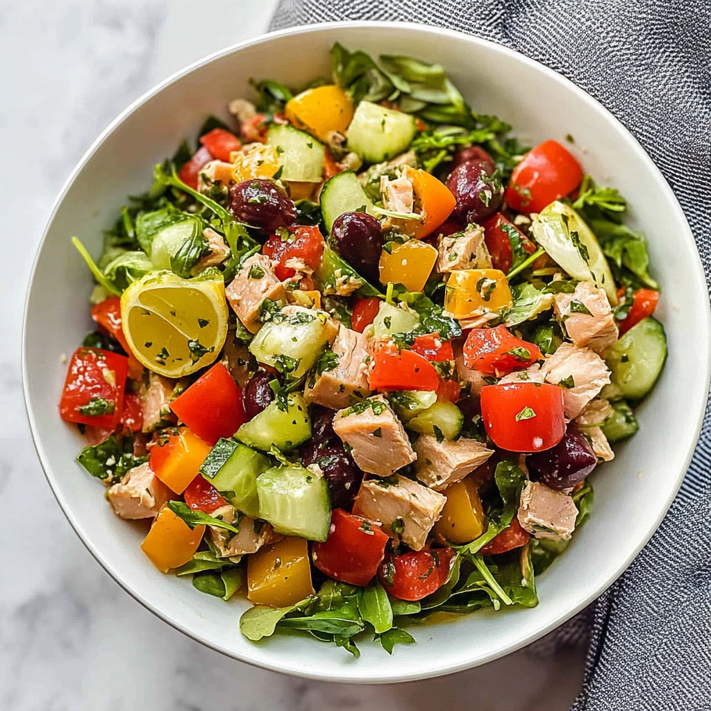Mediterranean Tuna Salad